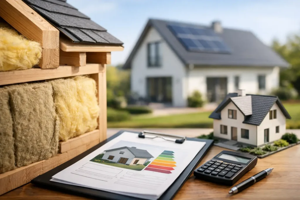 Izolácia pre energetický certifikát domu